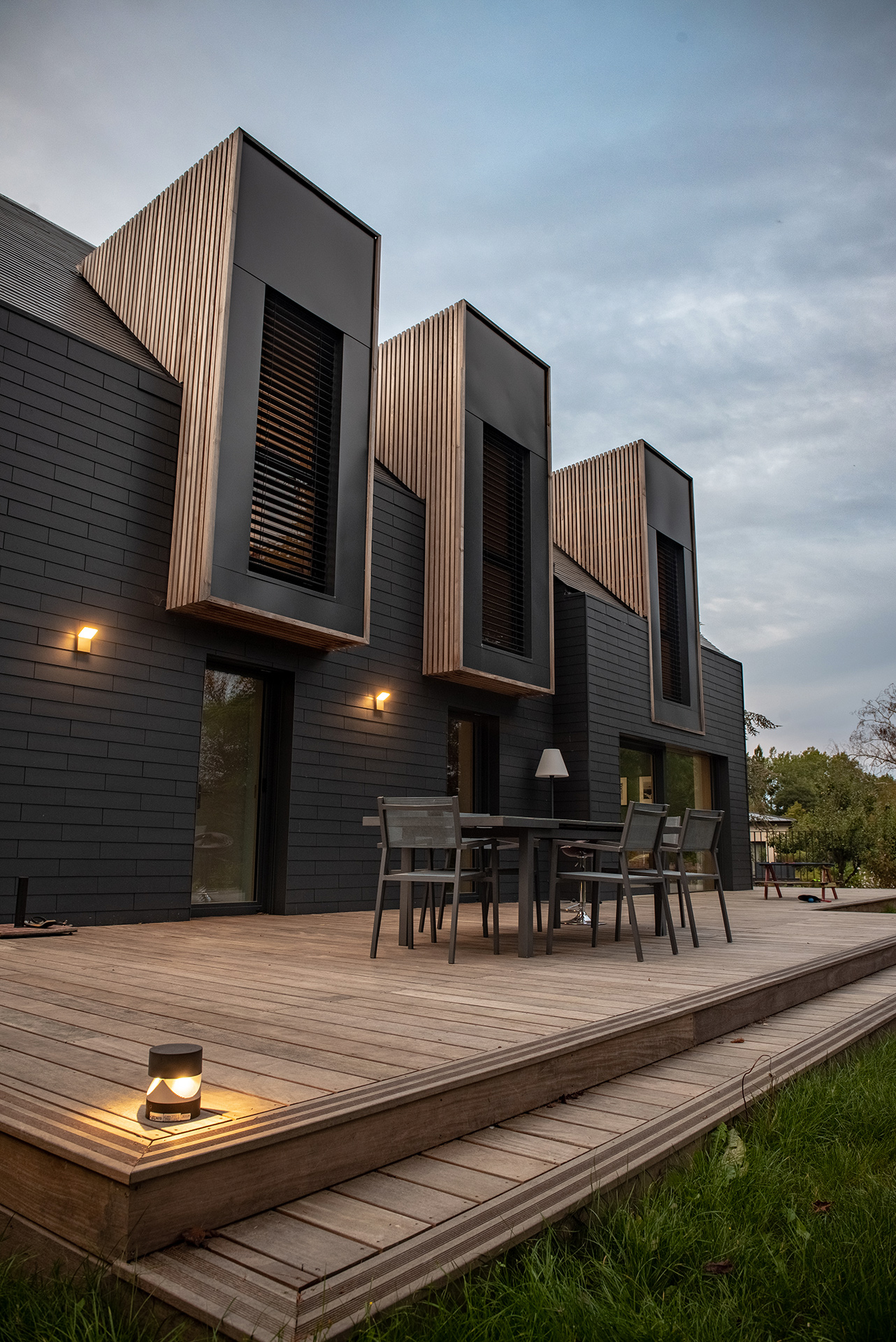 Extension et rénovation passive d’une maison individuelle des années 80